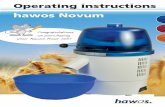 Operating instructions hawos Novum
