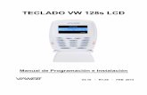 TECLADO VW 128s LCD