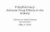 Polypharmacy: Adverse Drug Effects in the Elderly