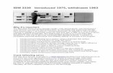 IBM 3330 Introduced 1970, withdrawn 1983