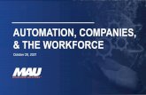 AUTOMATION, COMPANIES, & THE WORKFORCE