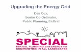 Des Cox, Senior Co-Ordinator, Public Planning, EirGrid
