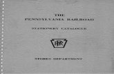 The Pennsylvania Railroad -- Stationery Catalogue - 1960