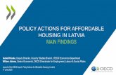 POLICY ACTIONS FOR AFFORDABLE HOUSING IN LATVIA