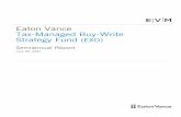 Eaton Vance Tax-Managed Buy-Write Strategy Fund (EXD)