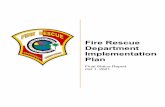 Fire Rescue Department Implementation Plan