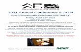 2021 Annual Conference & AGM - aapg.ca