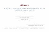 Layout Design and Simulation of a VCO-Based ADC