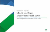 Obayashi Group Medium-Term Business Plan 2017