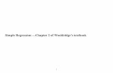Simple Regression —Chapter 2 of Wooldridge’s textbook
