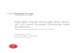 Identity theft through the lens of US and Greek criminal ...