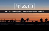 IAU Catalyst, December 2019