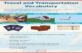 Travel and Transportation Vocabulary