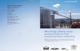 Working safely near powerlines in the construction industry