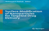 Surface Modi˚ cation of Nanoparticles for Targeted Drug ...