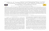 Effects of Temperature and Steeping Time on the Proximate ...