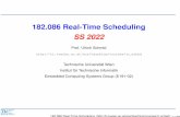 182.086 Real-Time Scheduling SS 2021