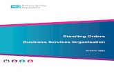 Standing Orders Business Services Organisation