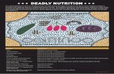 DeaDly NutritioN • • • - Queensland Health
