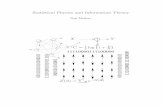 Statistical Physics and Information Theory
