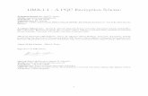 LIMA -1.1 : A PQC Encryption Scheme