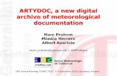 ARTYDOC, a new digital archive of ... - static-m.meteo.cat