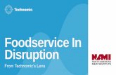 Foodservice In Disruption