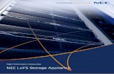 NEC LxFS Storage Appliance