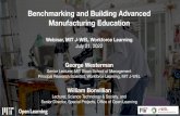 Benchmarking and Building Advanced Manufacturing Education