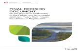 FINAL DECISION DOCUMENT - Canada