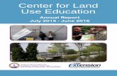 Center for Land Use Education - Former UW-Extension