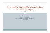 Preverbal NonaffixalOrdering in Yurok (Algic)
