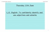 L.O. English: To confidently identify and June 05, 2020