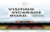 VISITING VICARAGE ROAD. - Watford Football Club