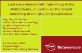 Last experiences with tunnelling in the Netherlands, in ...