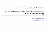ELEG 3143 Probability & Stochastic Process Ch. 1 Probability