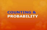 COUNTING & PROBABILITY