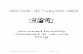 Assessment including Assessment for Learning Policy