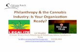 Philanthropy & the Cannabis Industry: Is Your Organizaon ...