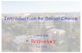 Introduction to Social Choice