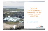 EDF DIN Our engineering experience for the nuclear renewal ...