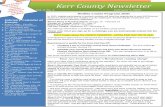 Kerr County Newsletter