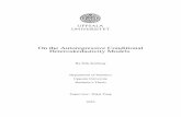 On the Autoregressive Conditional Heteroskedasticity Models