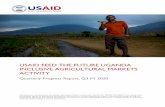 USAID FEED THE FUTURE UGANDA INCLUSIVE AGRICULTURAL ...