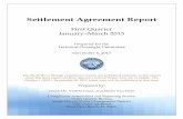 Settlement Agreement Report - SFWMD