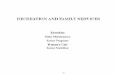 RECREATION AND FAMILY SERVICES