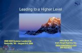 Leading to a Higher Level - thearc.org