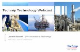 Technip Technology Webcast Click to edit Master text styles