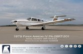 1979 Piper Arrow IV PA-28RT-201 - Eagle Aviation