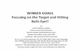 WINNER GOALS Focusing on the Target and Hitting Bulls Eye!!